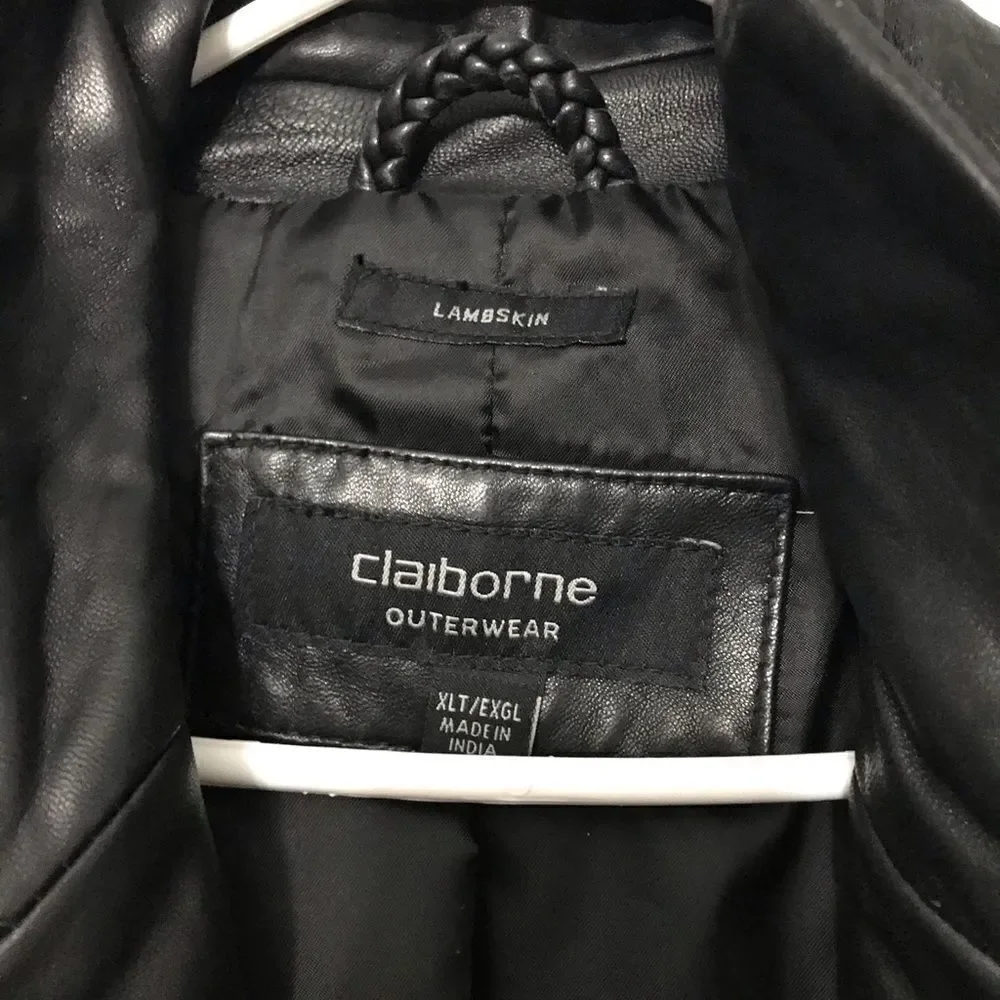 Men’s NWT Lambskin Leather Jacket